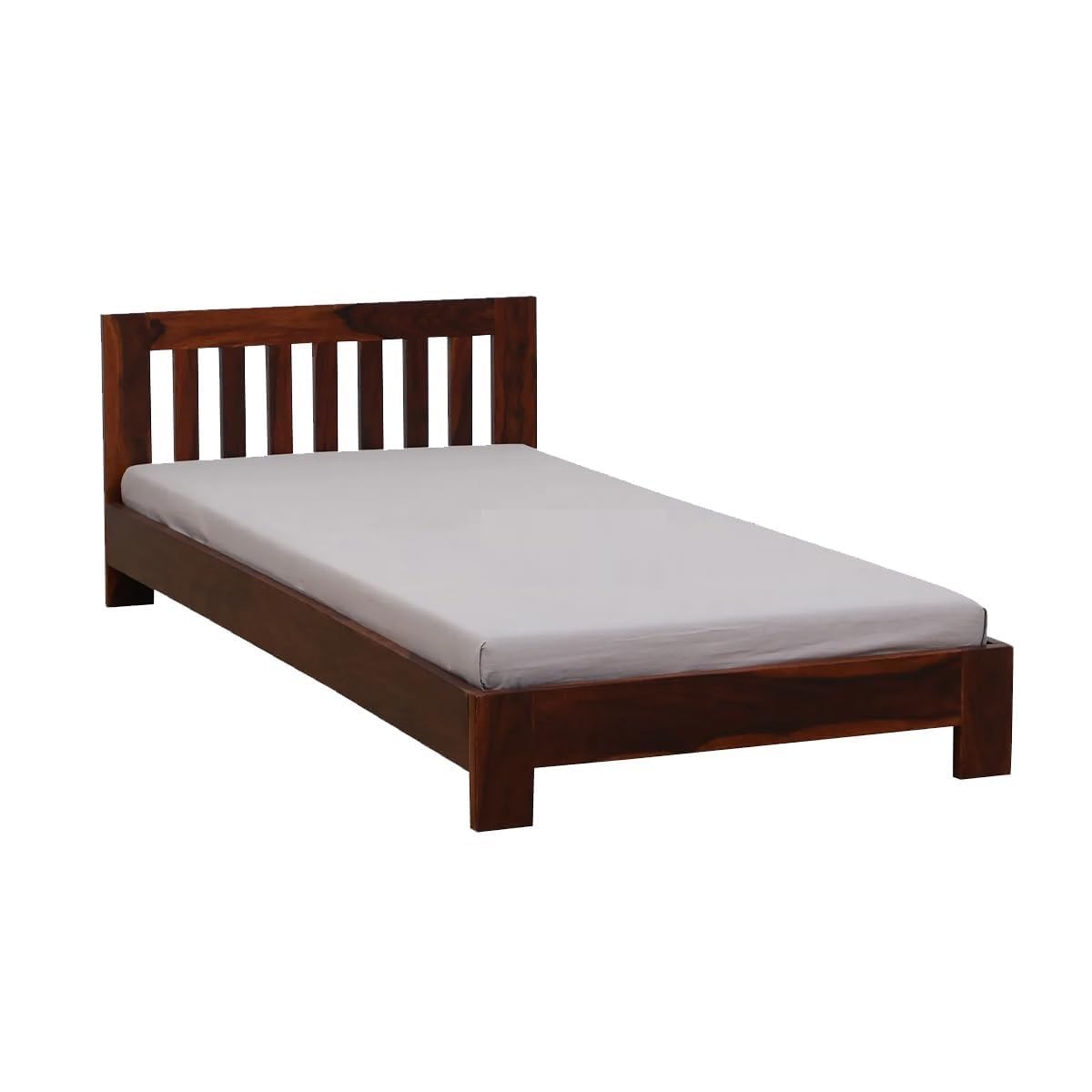 Premium Solid Sheesham Single Bed For Bedroom
