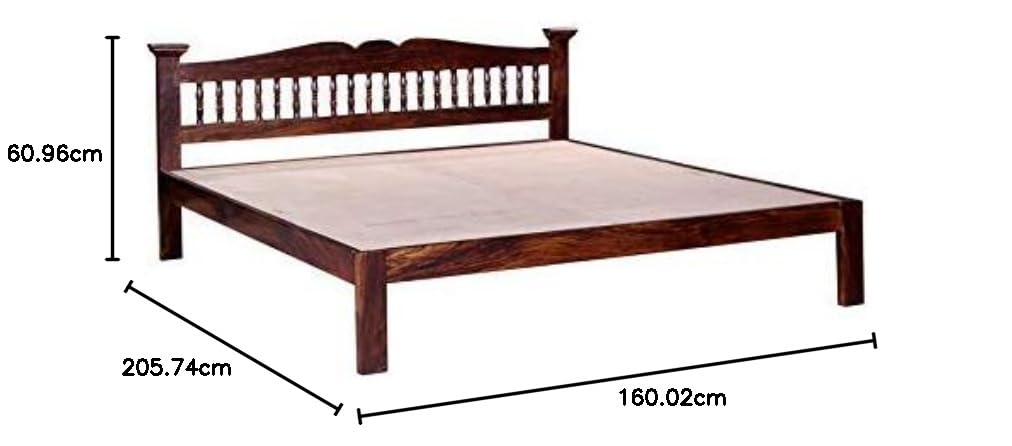 Solid Sheesham Wood Queen Siize Bed For Bedroom