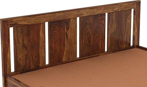 Solid Sheesham Wood Queen Size  Bed For Bedroom