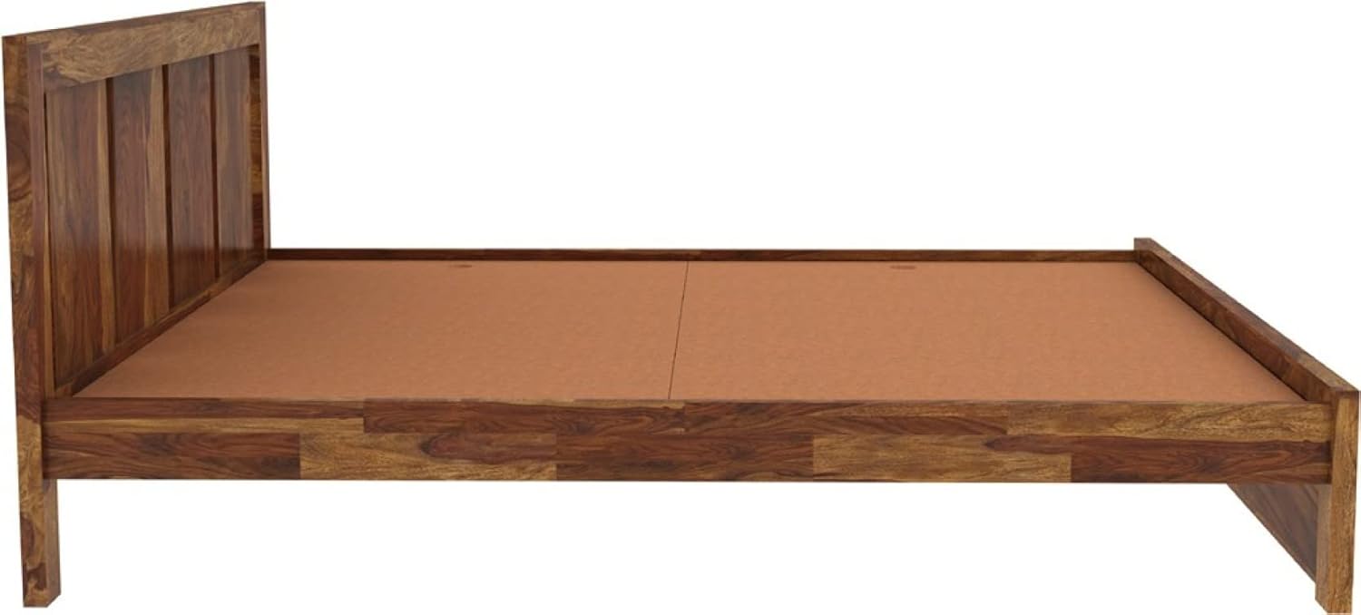 Solid Sheesham Wood Queen Size  Bed For Bedroom