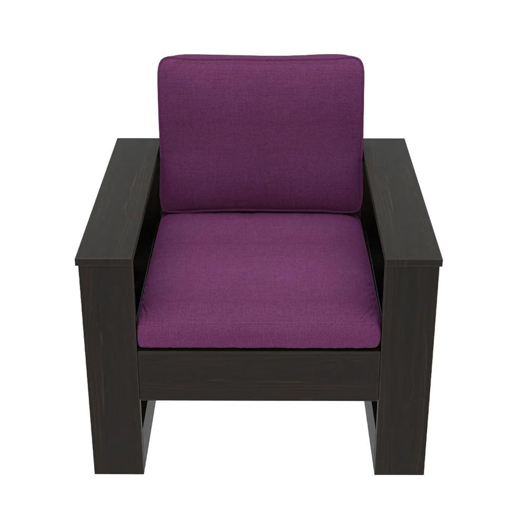 Solid Sheesham Wood 6-Seater Sofa Set for Livingroom