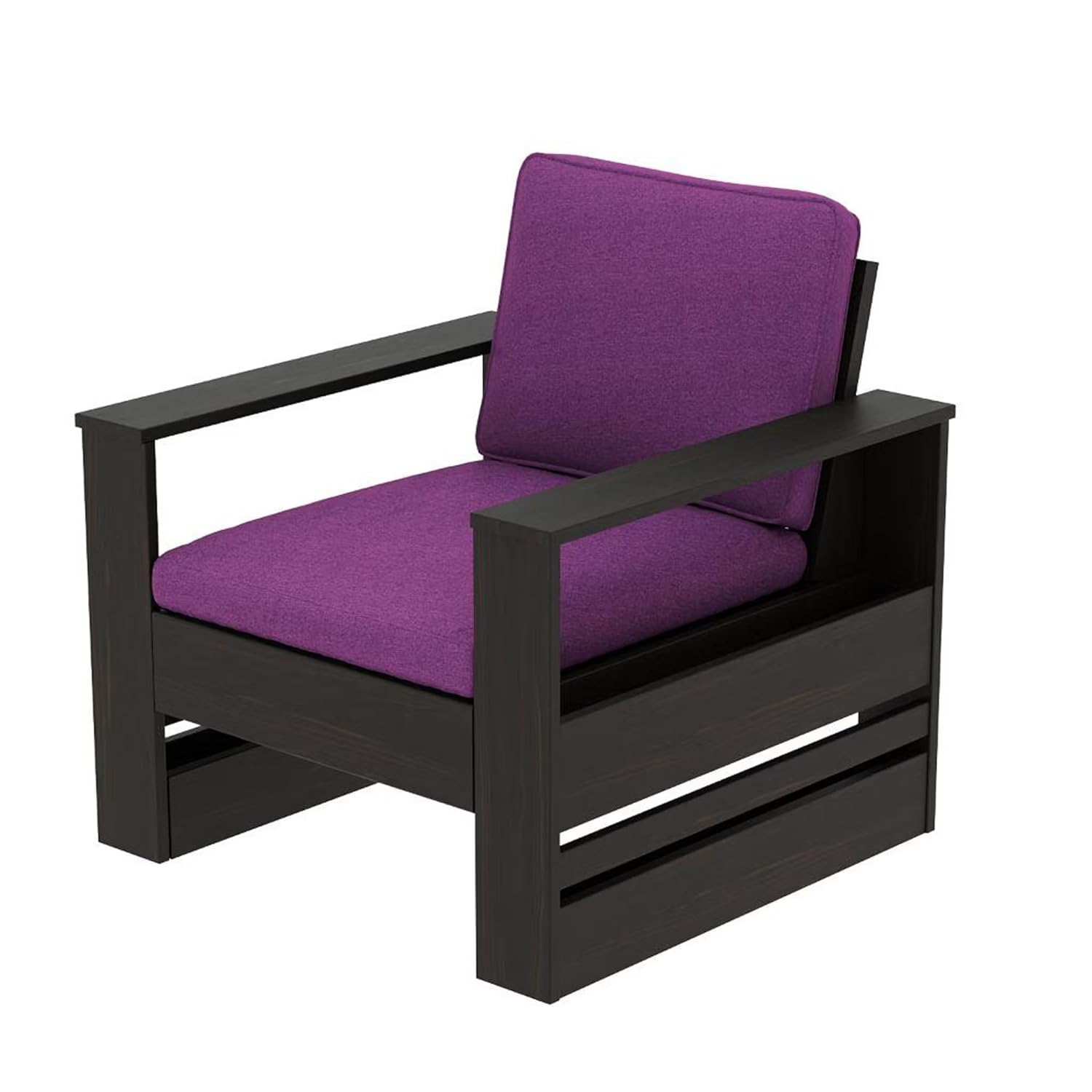 Solid Sheesham Wood 6-Seater Sofa Set for Livingroom