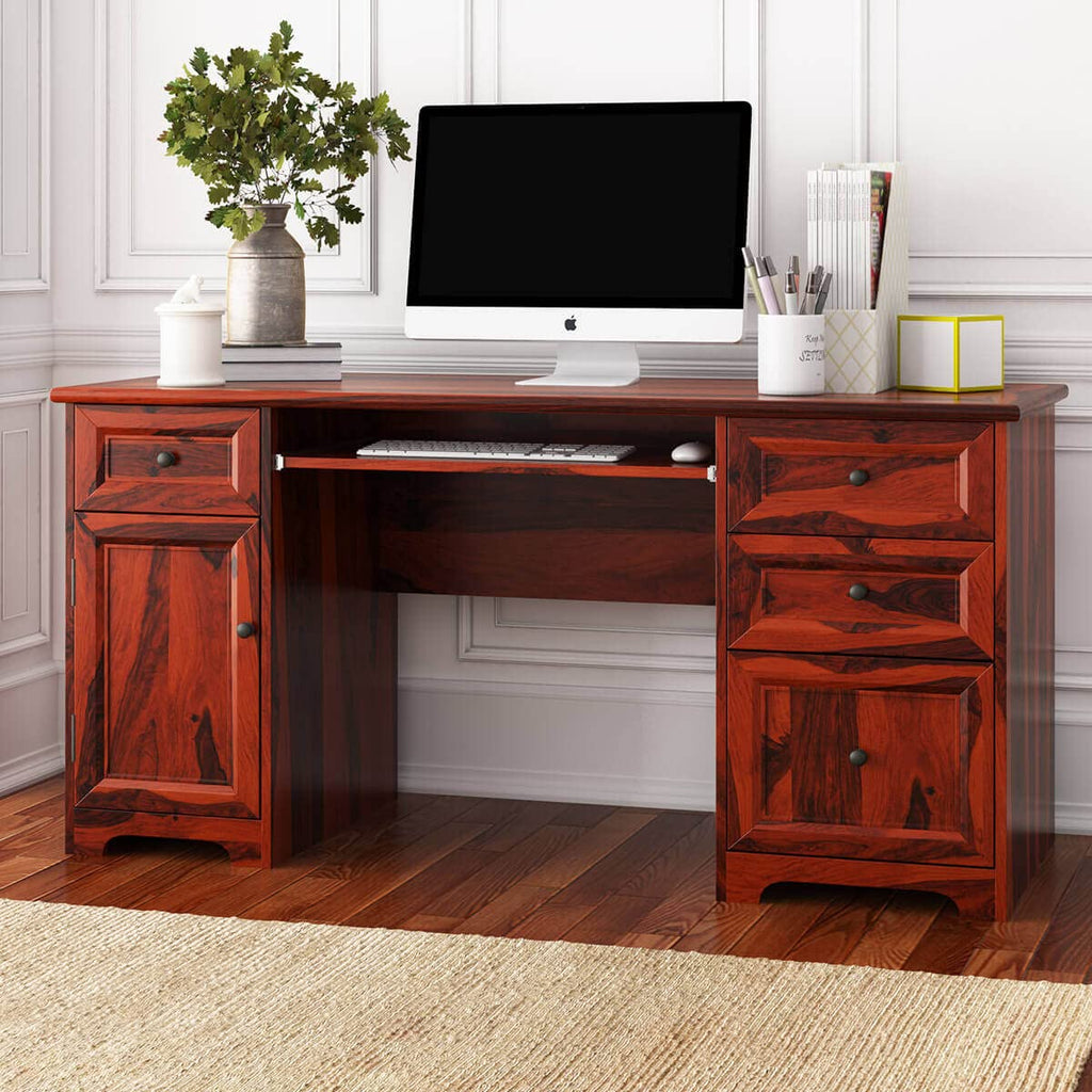 Solid Sheesham Wood Computer & Study Table
